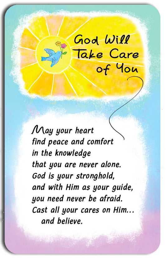 GOD WILL TAKE CARE OF YOU