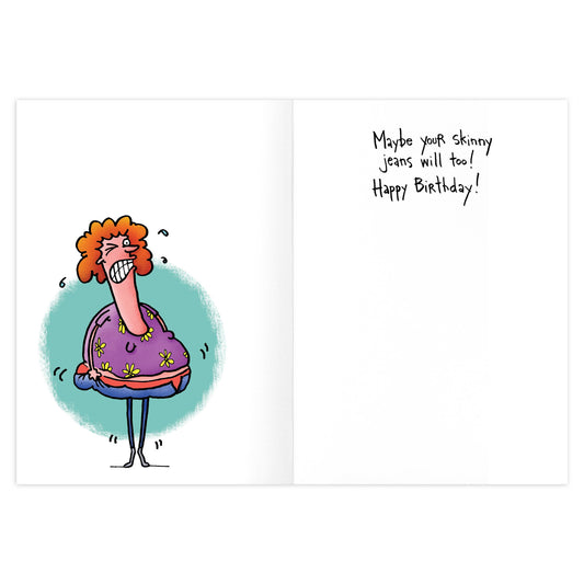 If The Shoe Fits Birthday Card