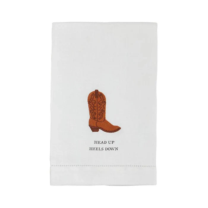 Head Up Heels Down Towel