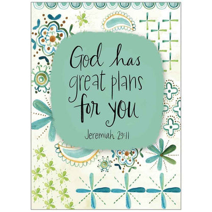 Legacy - God Has Plans For You - Faith Birthday Card