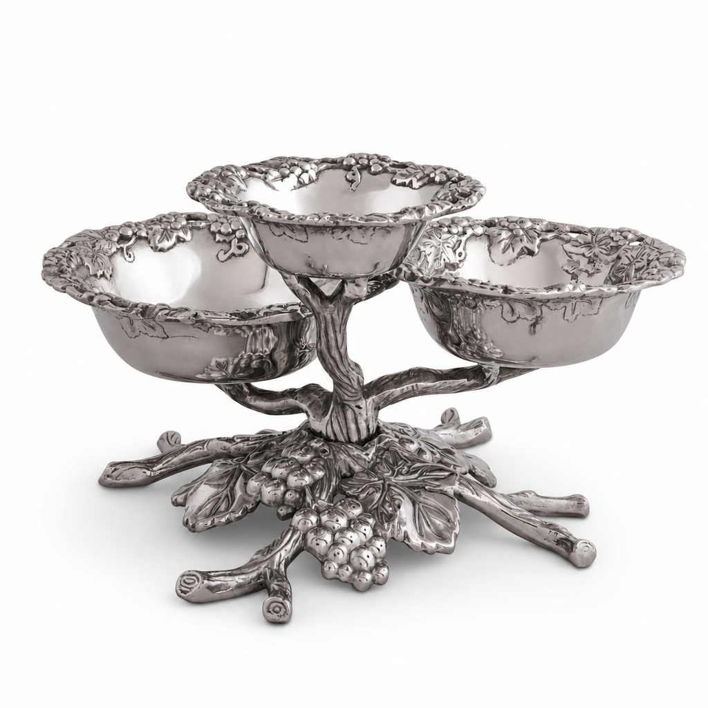 Grape 3-Tiered Bowl