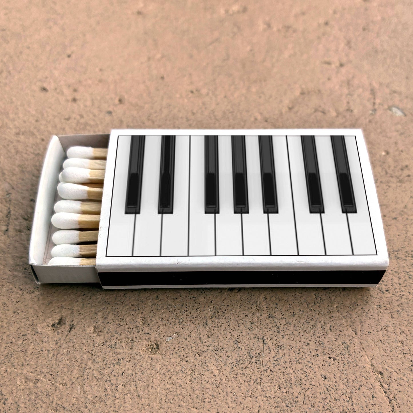 Piano Keyboard Matches • Home Decor Matchbox
