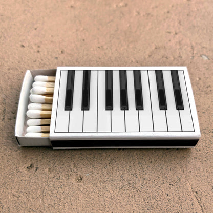 Piano Keyboard Matches • Home Decor Matchbox