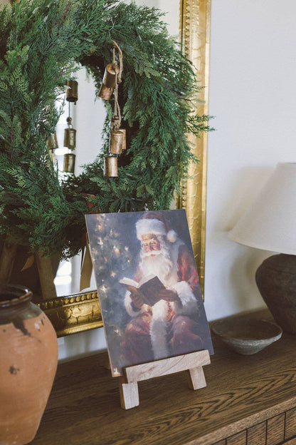 Classic Santa Artist Print Board