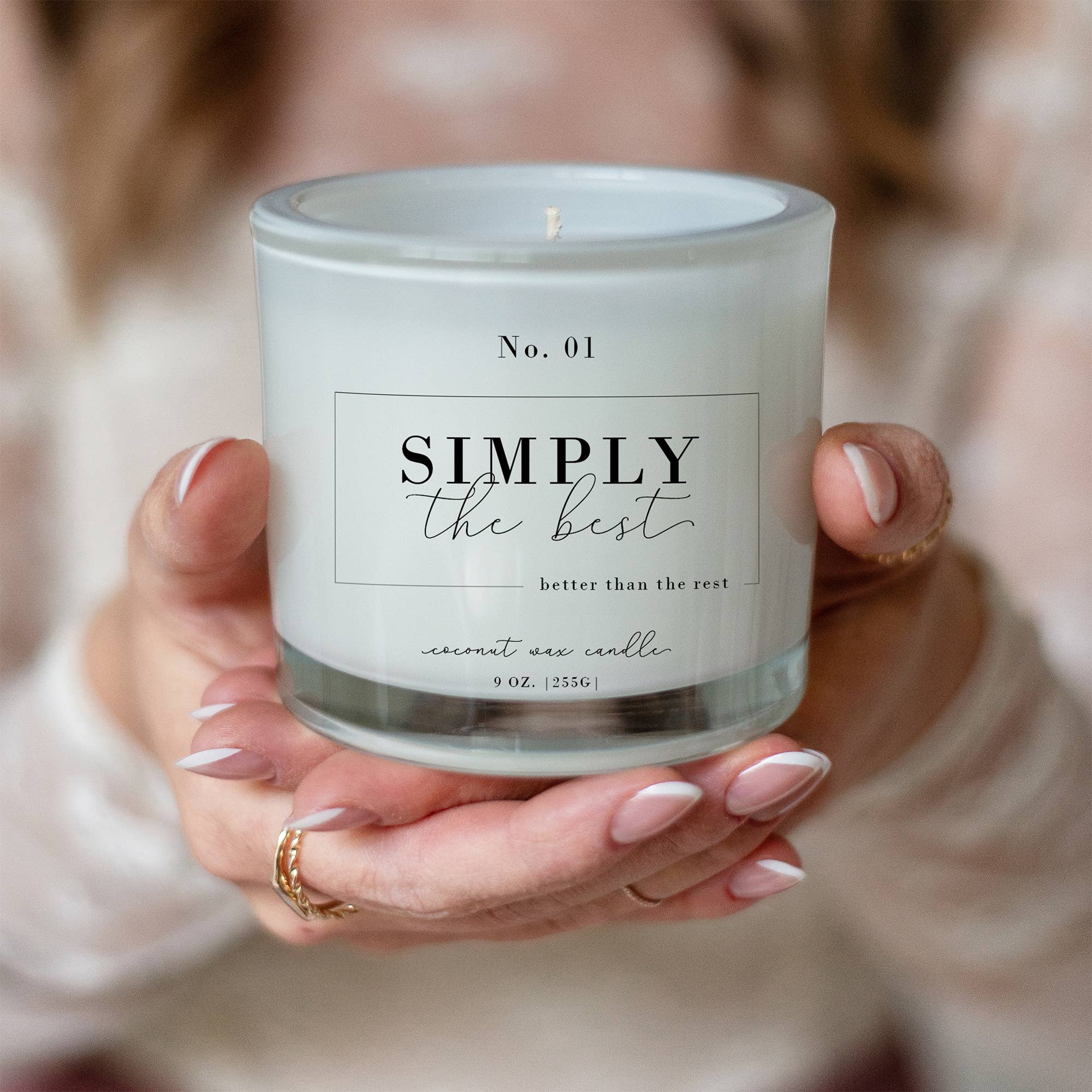 SIMPLY THE BEST Vanilla Orchid + Peony Candle