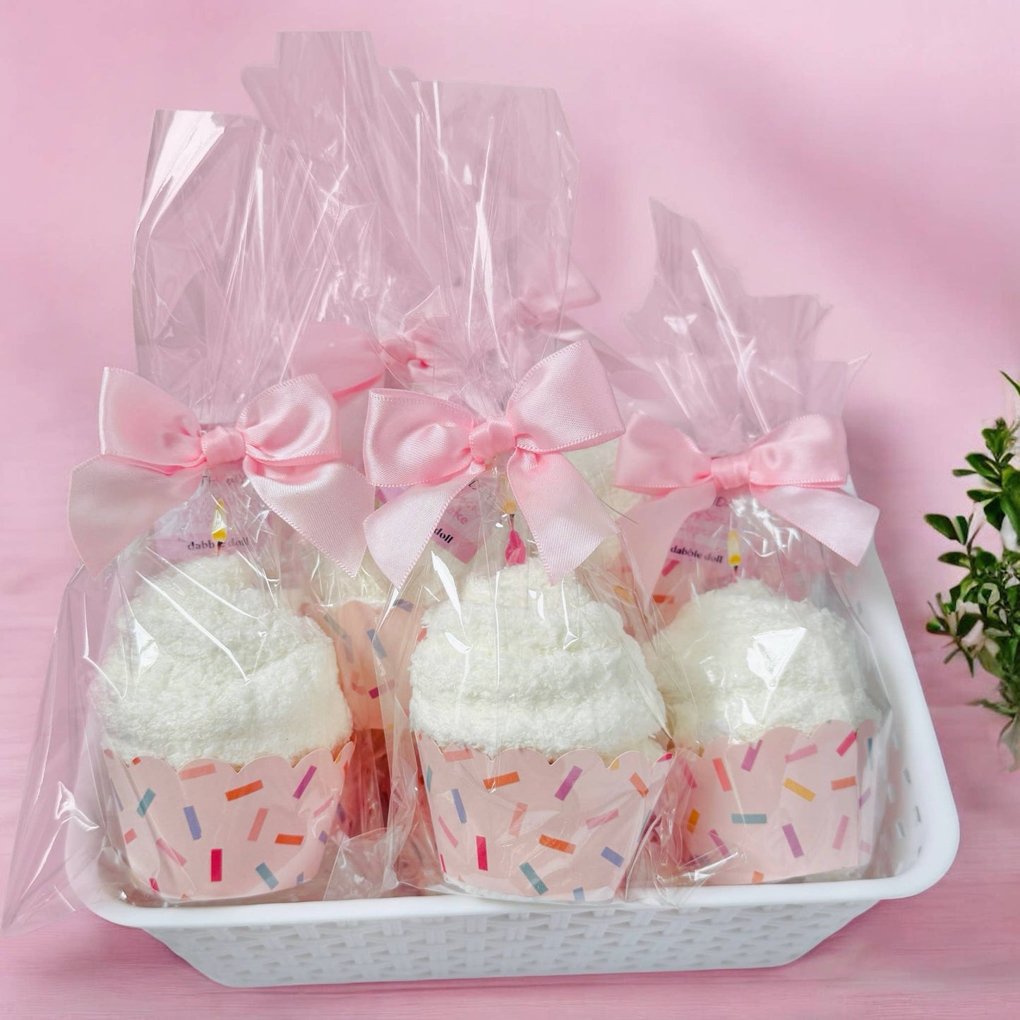 Dabble Doll - Cozy Cupcake Socks | Happy Birthday Gift
