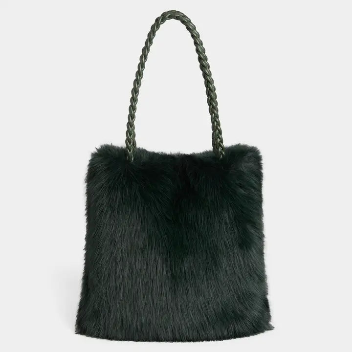 Veda Faux Fur Tote