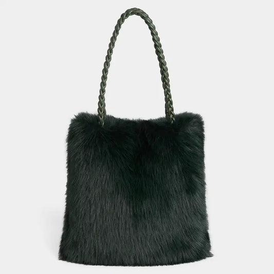 Veda Faux Fur Tote