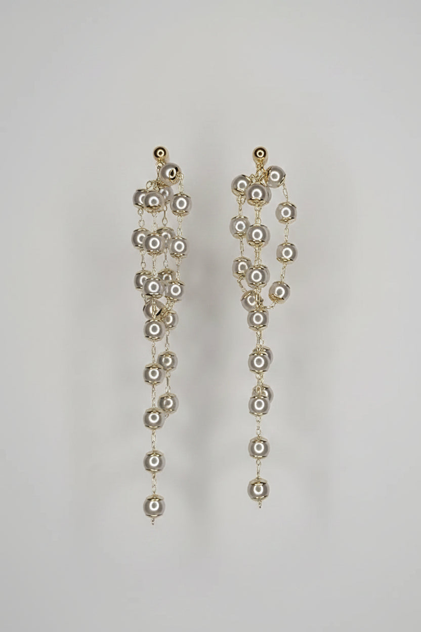Fancy Design Dangle Earrings