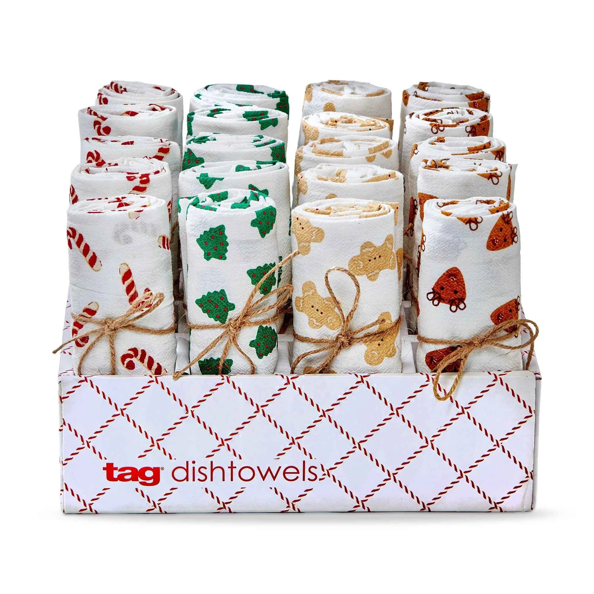 Sweetest Xmas Flour sack Dishtowel - Assorted