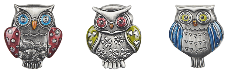 Lucky Little Owl Charms