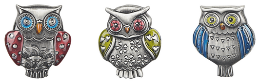 Lucky Little Owl Charms