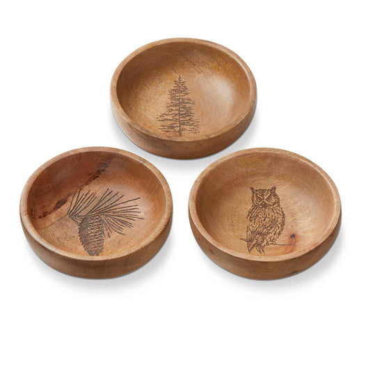 Wilde Pine Wood Bowl -Sold Separately