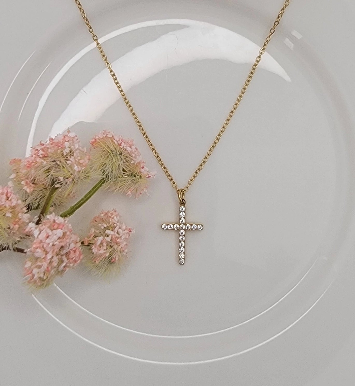 Cross Charm Necklace