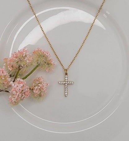 Cross Charm Necklace