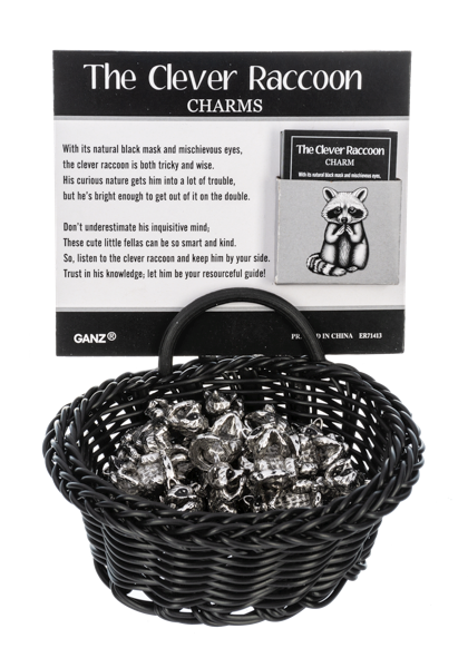 The Clever Raccoon Charms