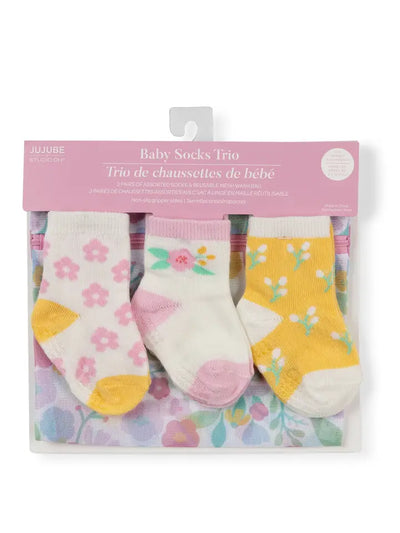 Baby Socks Trio Sweet Daisy