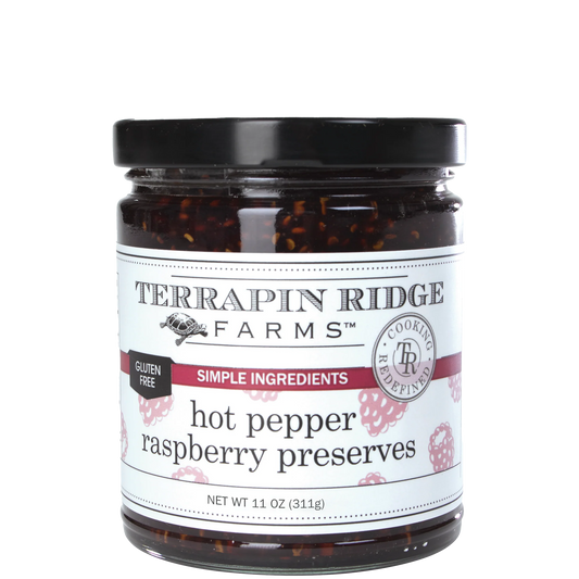 Hot Pepper Raspberry Preserves 11 oz.