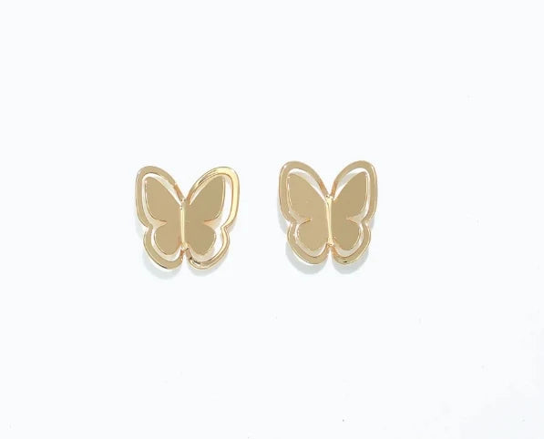 Gold Cutout Butterflies