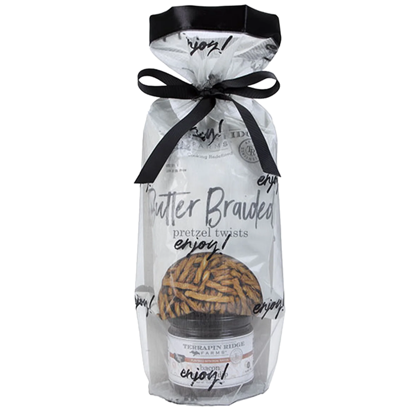 Giftset with Bacon Pepper Dip and Braided Butter Pretzels