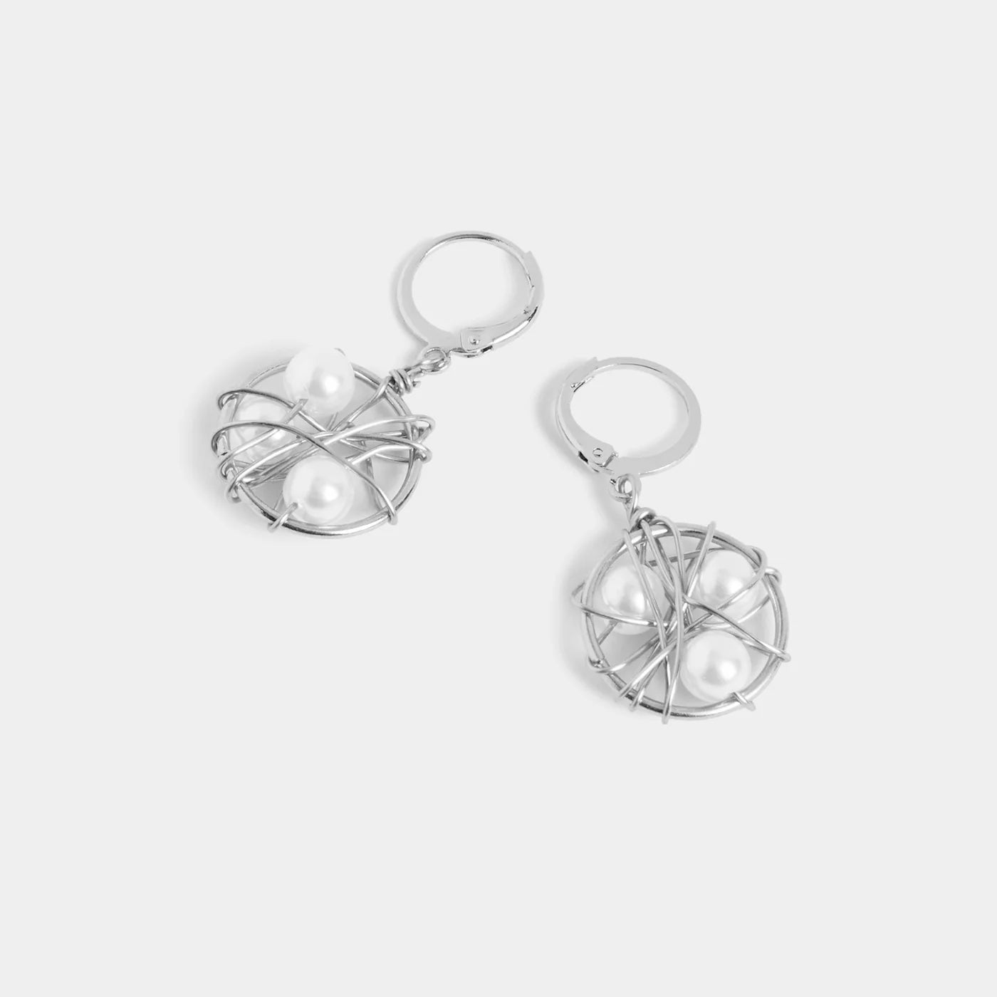 Dreamcatcher w/ Pearl Earrings