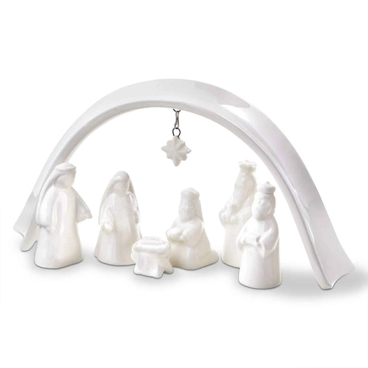 Ceramic Nativity Scene