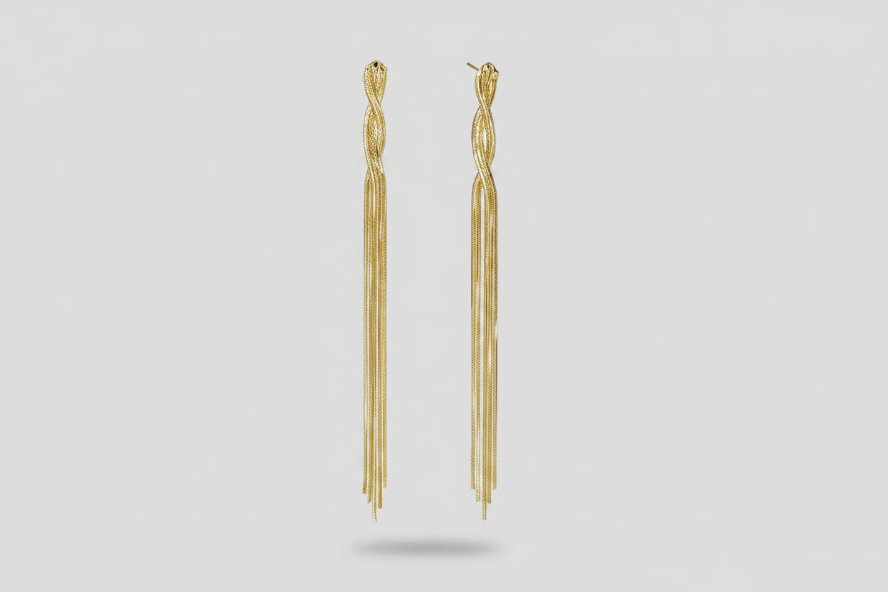 Long Tassel Earrings