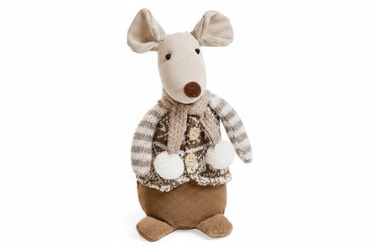 Decorative Mouse w/Scarf