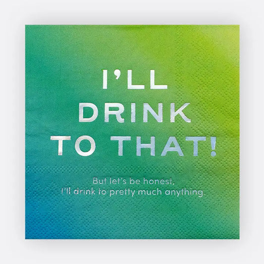 Drink To That - Beverage Paper Napkin