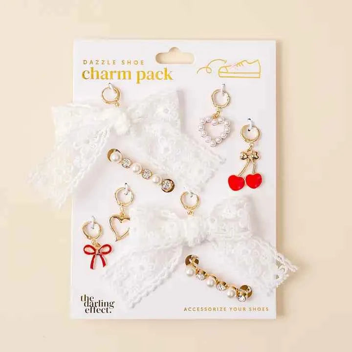 Dazzle Shoe Charm Pack–Cherry Twist