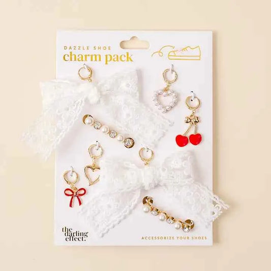Dazzle Shoe Charm Pack–Cherry Twist