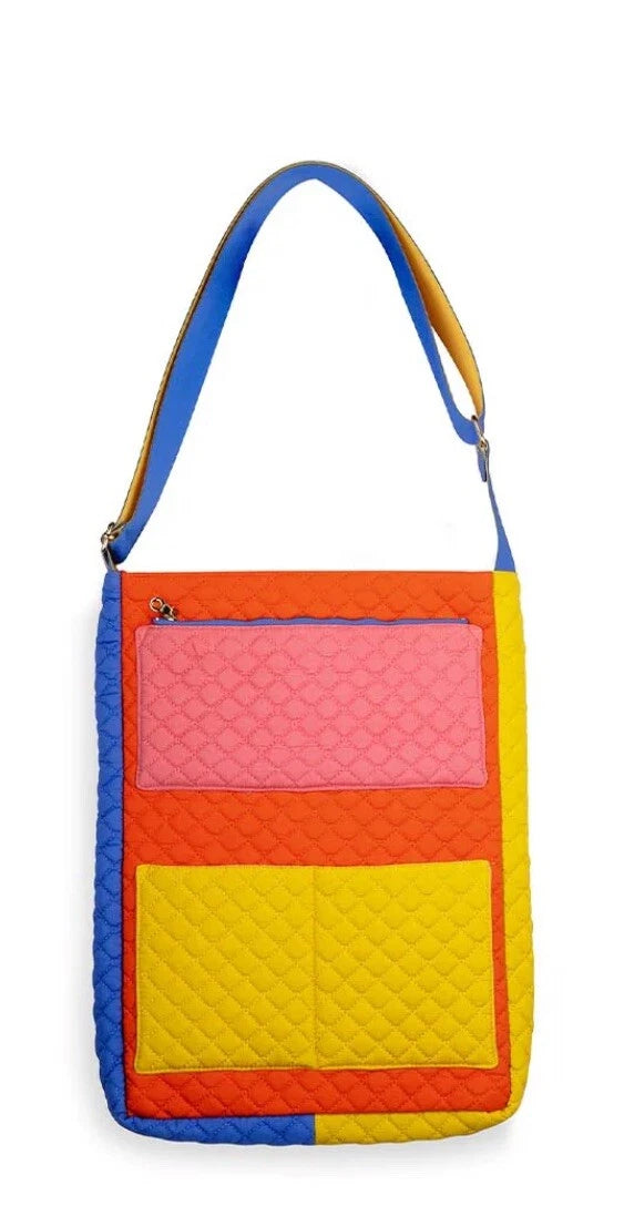 LAPTOP TOTE - COLORBLOCK