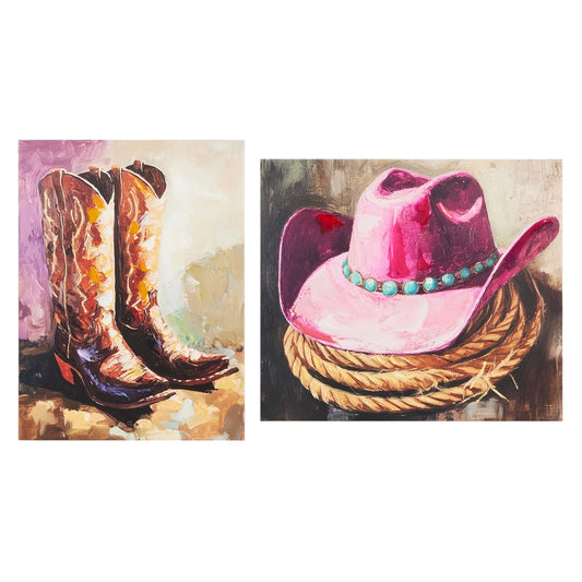 15.75" Sassy in the Saddle Wall Art-sold separately