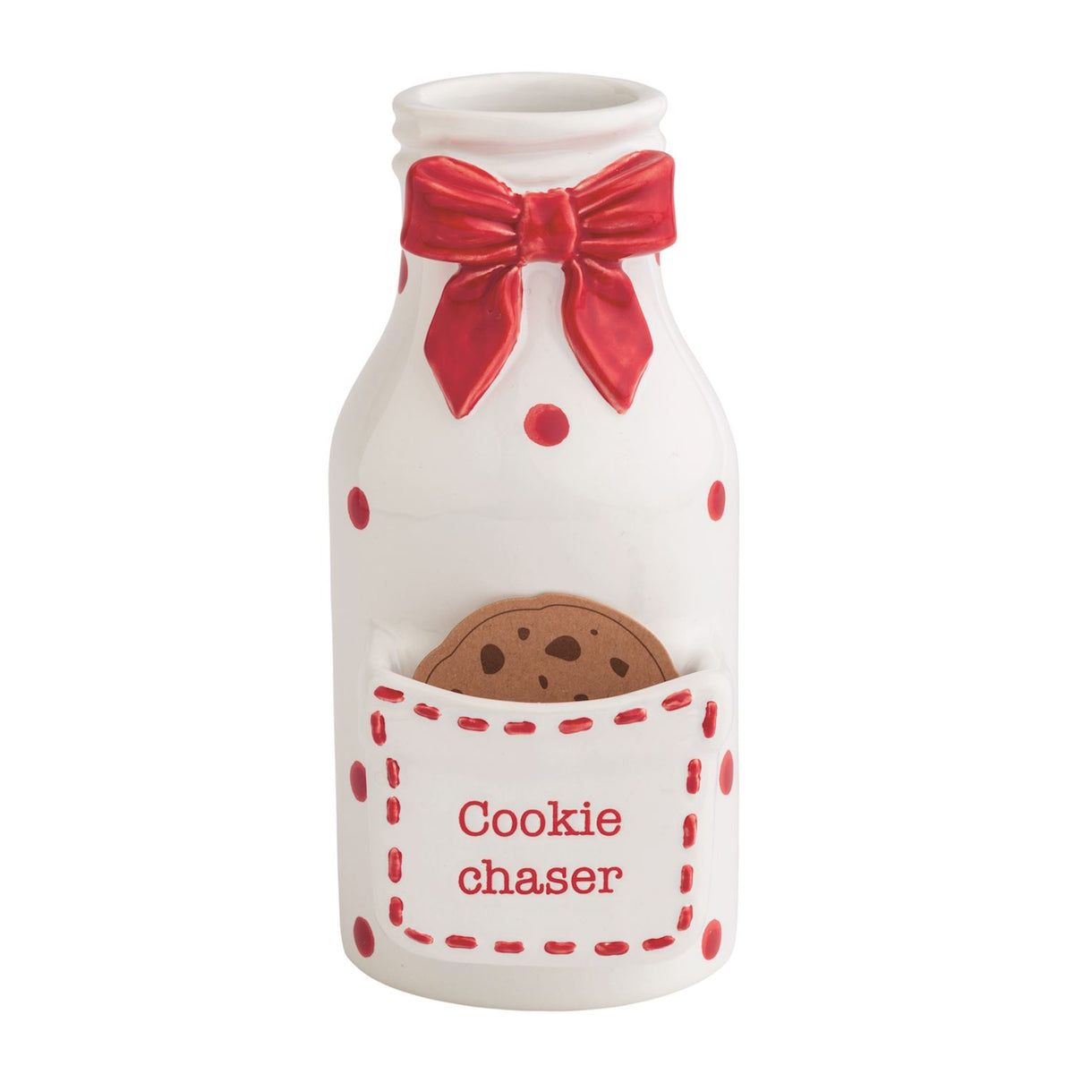 Red Bow Milk Cookie Pocket Bottle