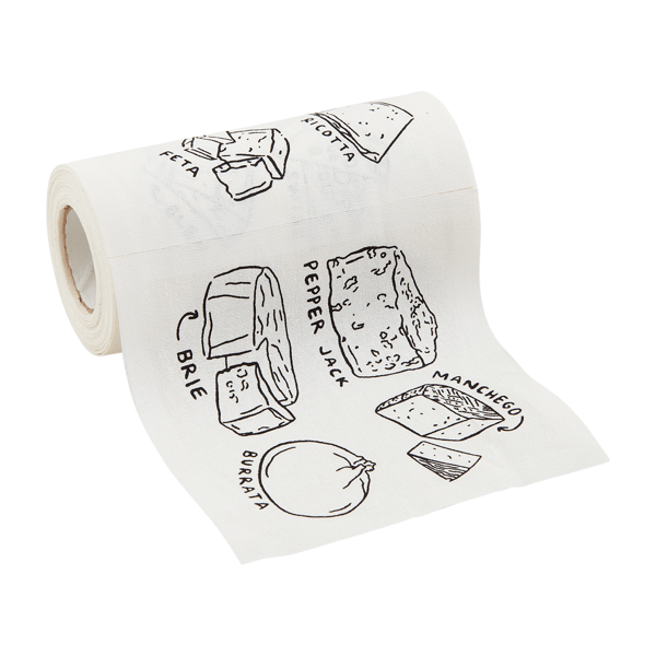 Natural Cocktail Napkin Roll