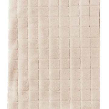 Throw Faux Rabbit Fur - Beige 50X60