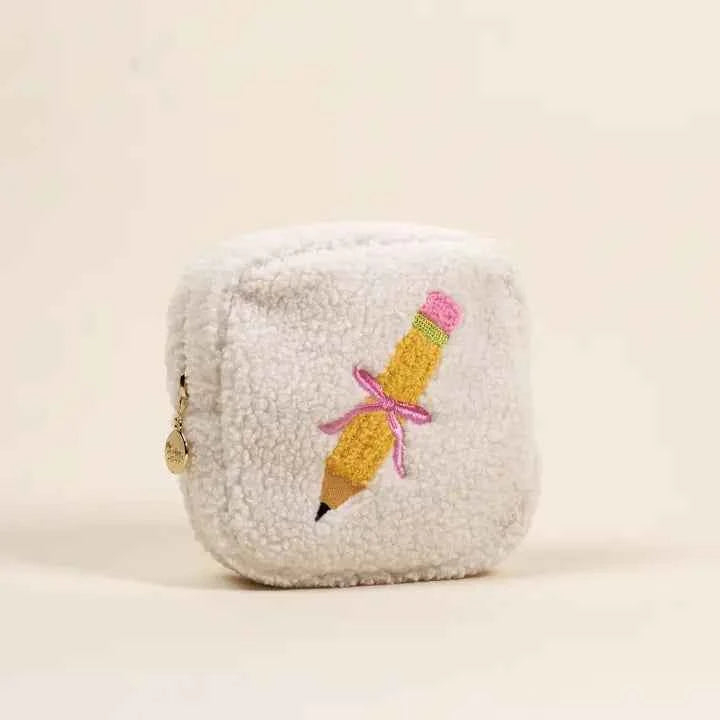 Teddy Pouch–Square Pencil Me in