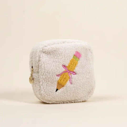 Teddy Pouch–Square Pencil Me in