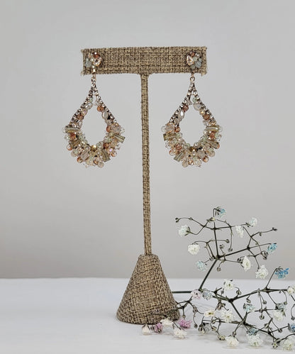 Handmade Chandelier Hobo Style Dangle Earrings