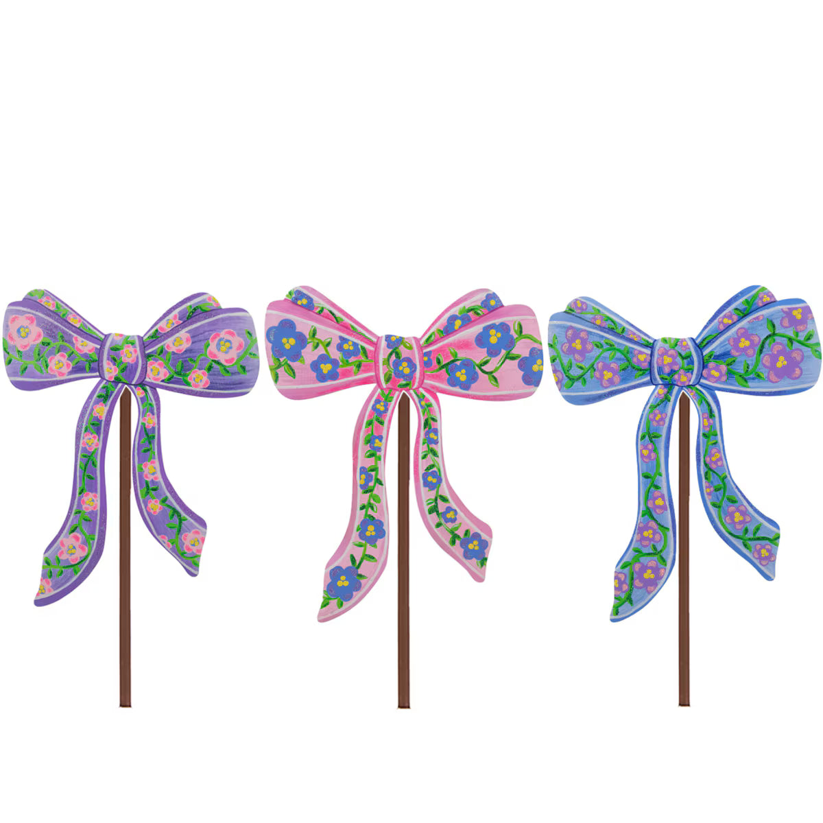 Blooming Bows -Set of 3