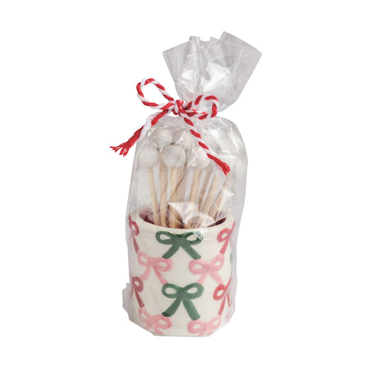Repeat Bows Toothpick Caddy Set