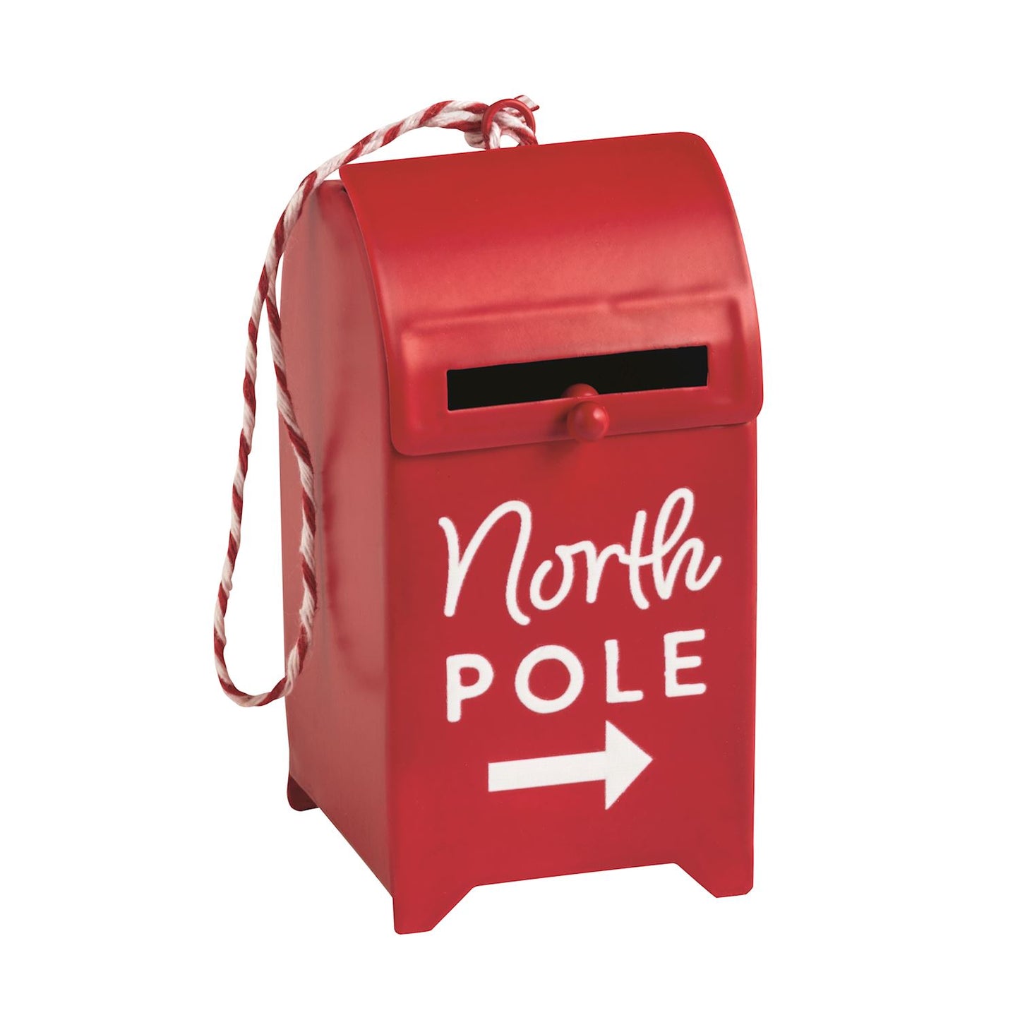 Red Letters To Santa Ornament