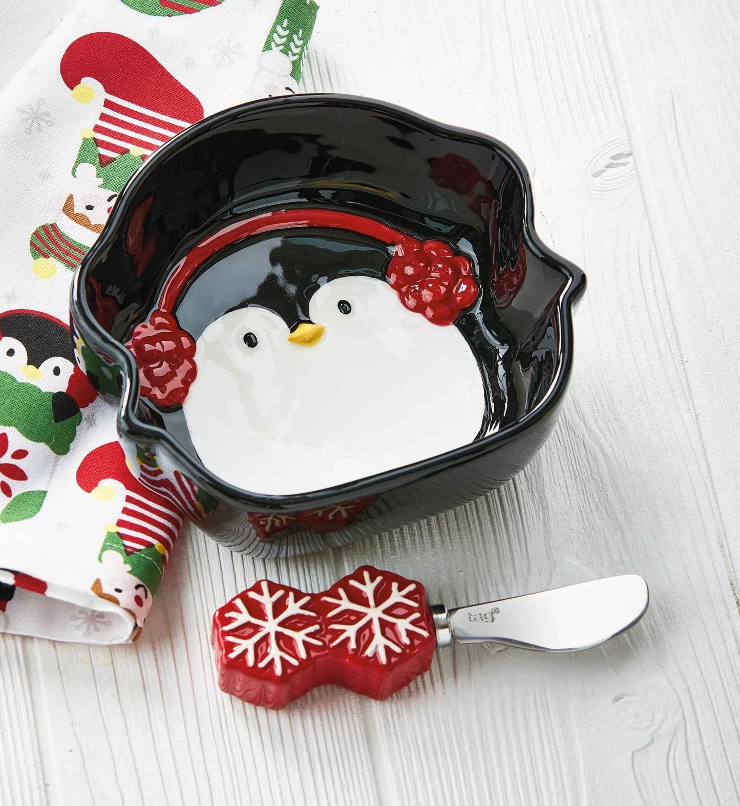 Penguin Bowl & Spreader