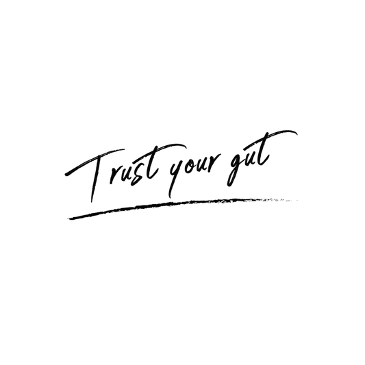 Coaster-Trust Your Gut