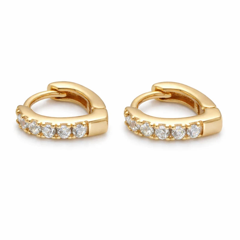 Micro Pave Cz Huggies