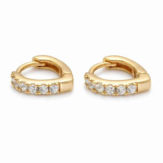 Micro Pave Cz Huggies