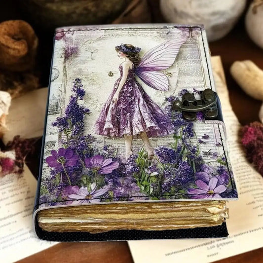 Fairy Leather Grimoire journal