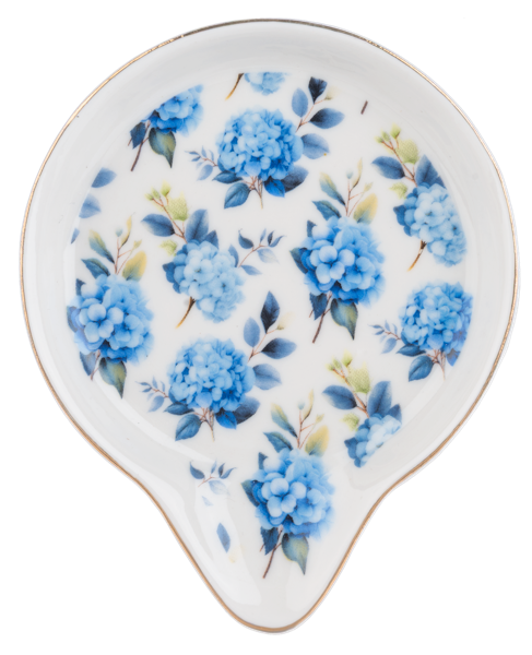 Blue Hydrangea Spoon Rest