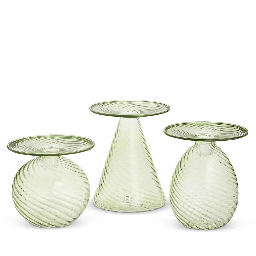 Sage Green Candle Holder - Sold Separately