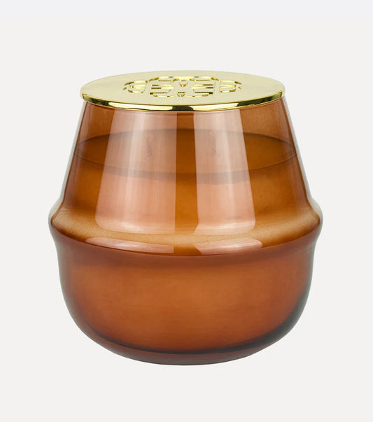 Amber & Coconut - Rowan Glass Candle